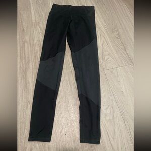 Champion Black and Charcoal Paneled Leggings
